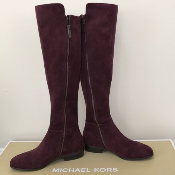 New! MICHAEL KORS Size 5.5 Damson bromley boots - Picture 2 of 7